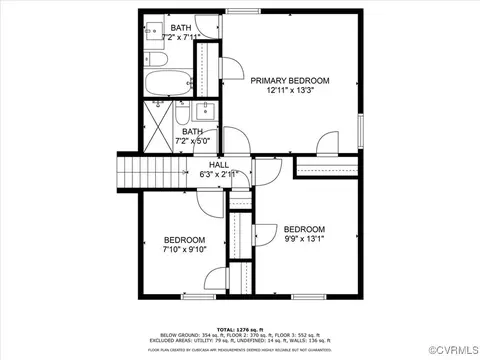 Floorplan - 3207 Mark Rd, Richmond, VA 23234 photo 3 of 4