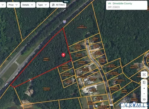 tbd Lewis Rd, North Dinwiddie, VA 23803