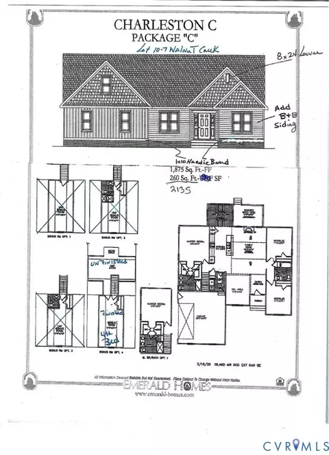 Floorplan - 2214 Walnut Tree Blvd, Powhatan, VA 23139 photo 1 of 1