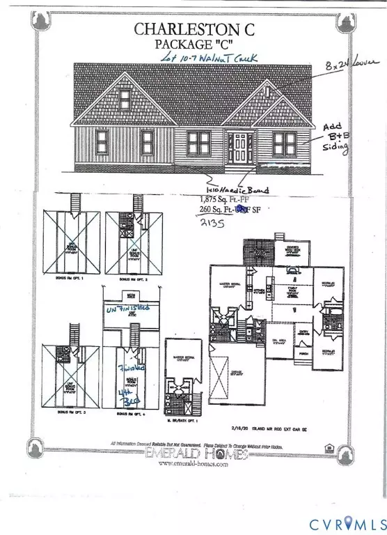 Floorplan - 2214 Walnut Tree Blvd, Powhatan, VA 23139 photo 1 of 1