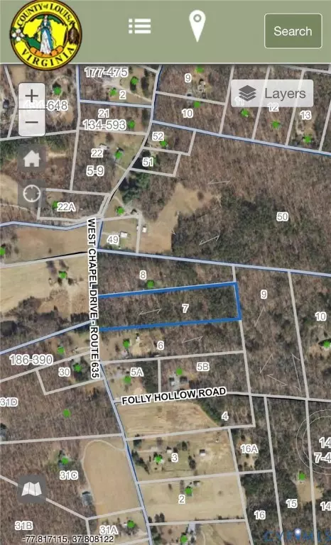 0 W Chapel Dr, Bumpass, VA 23024