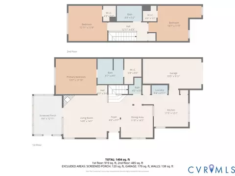 Floorplan - 14437 Duckridge Ter, Midlothian, VA 23112 photo 1 of 1