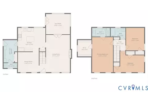 Floorplan - 7301 Native Dancer Dr, Midlothian, VA 23112 photo 1 of 1