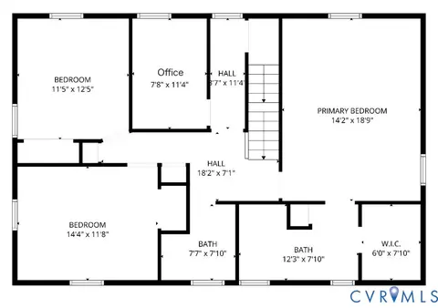 Floorplan - 2501 Wildercroft Rd, Midlothian, VA 23113 photo 2 of 3