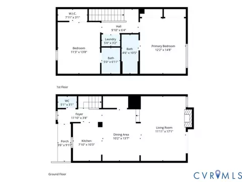 Floorplan - 11803 N Briar Patch Dr, Midlothian, VA 23113 photo 1 of 1