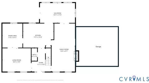 Floorplan - 2101 Normandstone Dr, Midlothian, VA 23113 photo 1 of 3