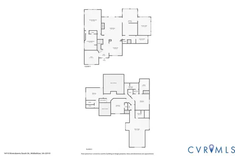 Floorplan - 14113 Riverdowns South Dr, Midlothian, VA 23113 photo 1 of 1