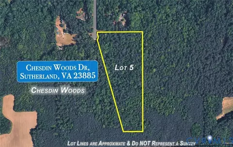 lot5 Chesdin Woods Dr, Sutherland, VA 23885