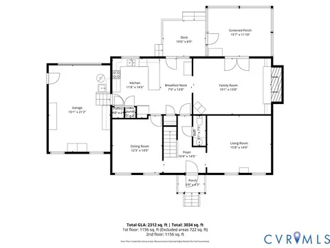 Floorplan - 12111 Framar Dr, Midlothian, VA 23113 photo 1 of 2
