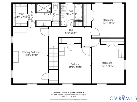 Floorplan - 12111 Framar Dr, Midlothian, VA 23113 photo 2 of 2