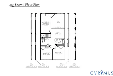 Floorplan - 4306 Aurora Dr, Moseley, VA 23120 photo 2 of 3