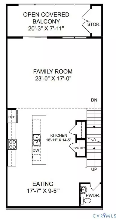 Floorplan - 247 Brattice Loop, Midlothian, VA 23114 photo 2 of 3