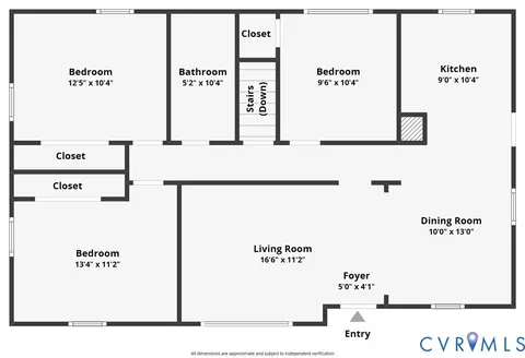 Floorplan - 237 Craddock St, Boydton, VA 23917 photo 1 of 1