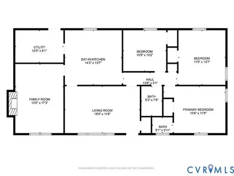 Floorplan - 3350 Kellynn Dr, Midlothian, VA 23112 photo 1 of 1