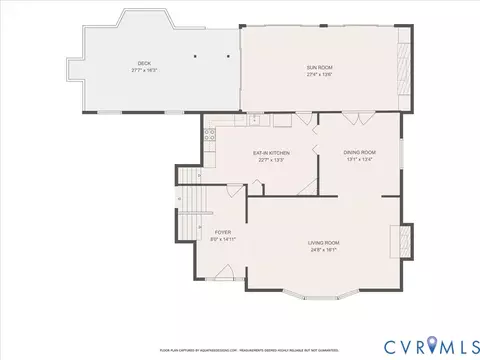 Floorplan - 2830 E Weyburn Rd, Richmond, VA 23235 photo 1 of 3