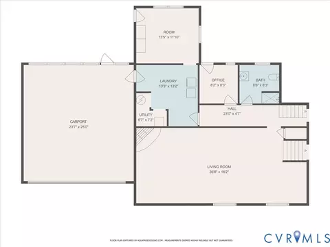 Floorplan - 2830 E Weyburn Rd, Richmond, VA 23235 photo 2 of 3