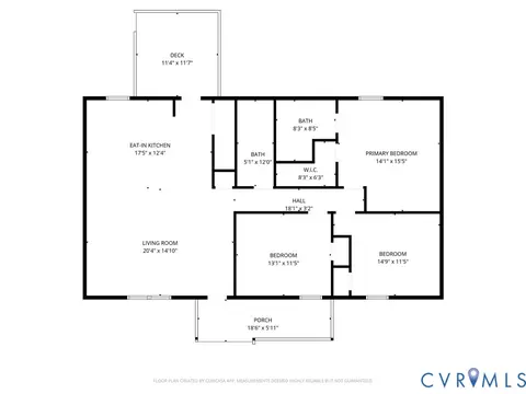 Floorplan - 5301 Pine Fork Rd, Quinton, VA 23141 photo 1 of 1