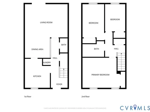 Floorplan - 9705 Aspen Pl, Manassas, VA 20110 photo 3 of 3