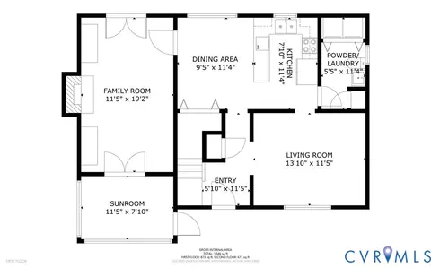 Floorplan - 3209 Fox Chase Rd, Midlothian, VA 23112 photo 1 of 3