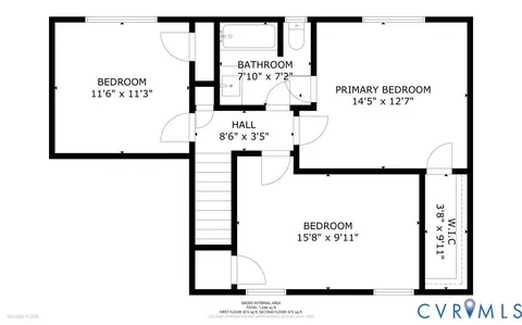 Floorplan - 3209 Fox Chase Rd, Midlothian, VA 23112 photo 2 of 3