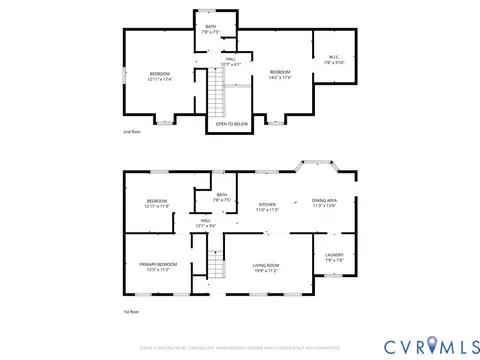 Floorplan - 20108 Eugene Dr, Sutherland, VA 23885 photo 3 of 3