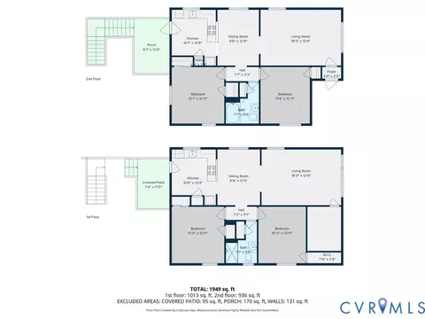 Floorplan - 3228 Hanover Ave, Richmond, VA 23221 photo 1 of 1