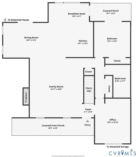 Floorplan - 3600 Oxford Dr, Sutherland, VA 23885 photo 3 of 4