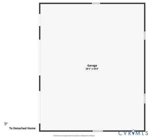 Floorplan - 3600 Oxford Dr, Sutherland, VA 23885 photo 1 of 4
