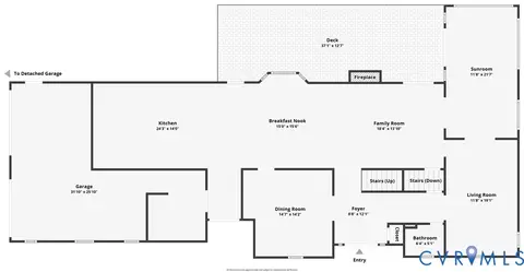 Floorplan - 3201 E Brigstock Rd, Midlothian, VA 23113 photo 2 of 5