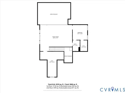 Floorplan - 15806 Maclear Dr, Midlothian, VA 23112 photo 2 of 3
