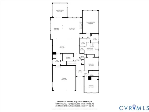Floorplan - 15806 Maclear Dr, Midlothian, VA 23112 photo 1 of 3