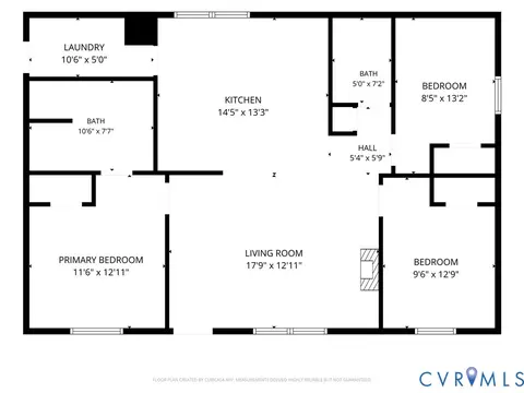 Floorplan - 1472 Twenty Two Rd, Pamplin, VA 23958 photo 1 of 1