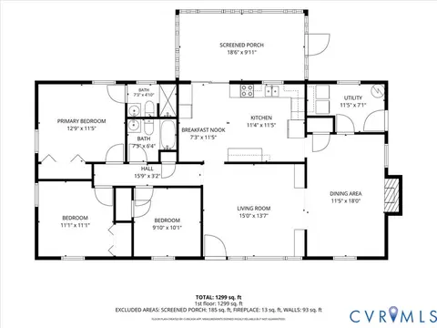 Floorplan - 12203 Mckenna Cir, Midlothian, VA 23112 photo 1 of 1