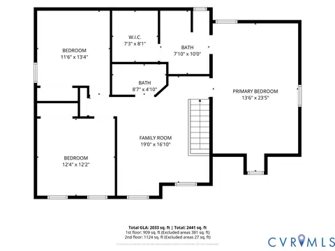 Floorplan - 2953 Preston Park Ct, Sandy Hook, VA 23153 photo 2 of 2