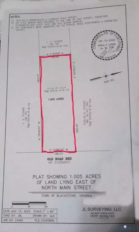 lot6 Old Cox Rd, Blackstone, VA 23824