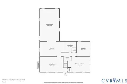 Floorplan - 13521 Bailey Bridge Rd, Midlothian, VA 23112 photo 1 of 2