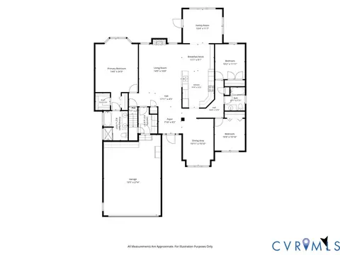 Floorplan - 1142 Alcorn Ter, Midlothian, VA 23114 photo 1 of 3