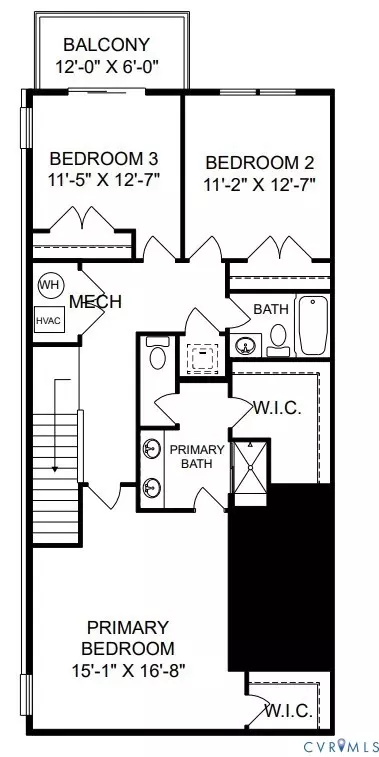 Floorplan - 13278 Brattice Loop, Midlothian, VA 23114 photo 1 of 2