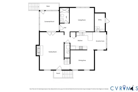 Floorplan - 6010 Mill Spring Ct, Midlothian, VA 23112 photo 1 of 3