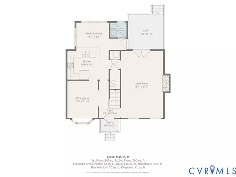 Floorplan - 5800 Mill Spring Ln, Midlothian, VA 23112 photo 2 of 3