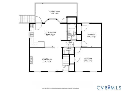 Floorplan - 7306 Native Dancer Dr, Midlothian, VA 23112 photo 3 of 4