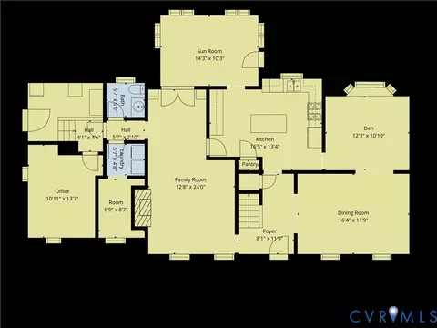 Floorplan - 2640 Chartstone Dr, Midlothian, VA 23113 photo 1 of 2