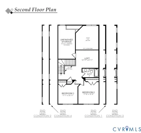 Floorplan - 4306 Aurora Dr, Moseley, VA 23120 photo 2 of 3