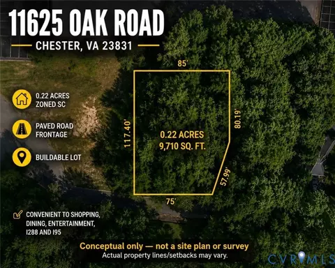 11625 Oak Rd, Chester, VA 23831