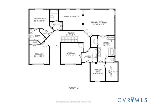 Floorplan - 14100 Rigney Dr, Midlothian, VA 23113 photo 2 of 2