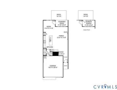 Floorplan - 17318 Elixir Ct, Moseley, VA 23120 photo 1 of 3