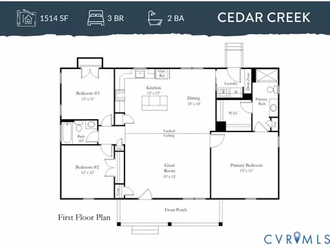 Floorplan - tbd Occaneechi Trl, Ebony, VA 23845 photo 1 of 1