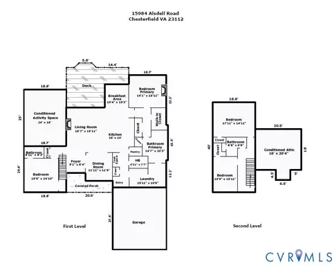 Floorplan - 15948 Alsdell Rd, Midlothian, VA 23112 photo 1 of 1