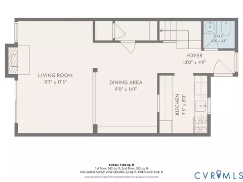 Floorplan - 11923 W Briar Patch Dr, Midlothian, VA 23113 photo 1 of 3