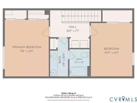 Floorplan - 11923 W Briar Patch Dr, Midlothian, VA 23113 photo 2 of 3